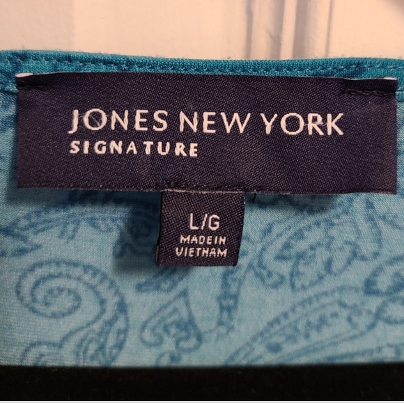 Jones New York cowl-neck top, L - Picture 4 of 5